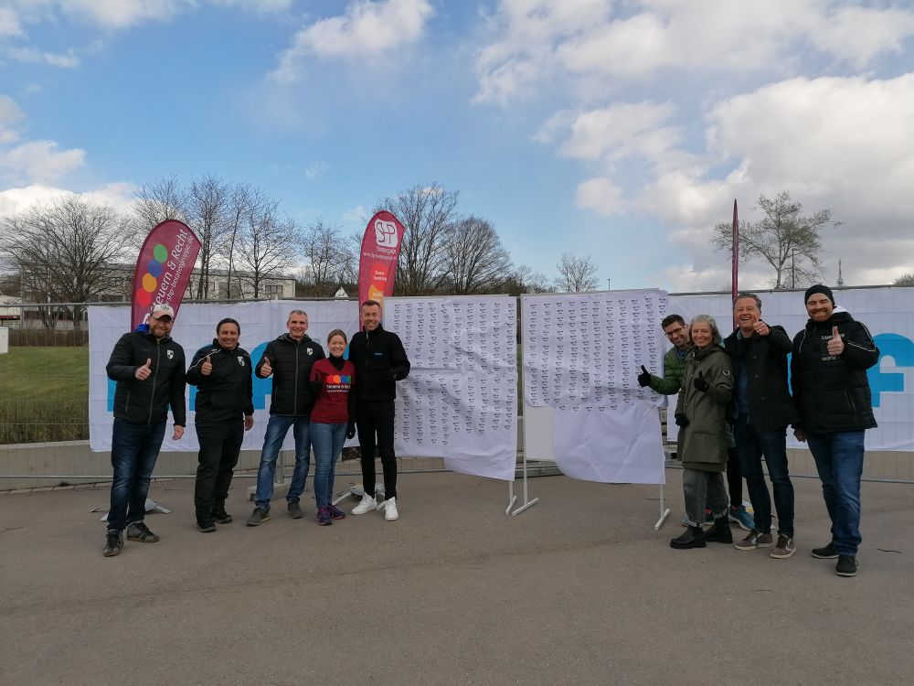Foto: ©Scharf • Hafner & Partner mbB - Ukraine – we stand for peace  der SHP - MAFU –Spendenlauf